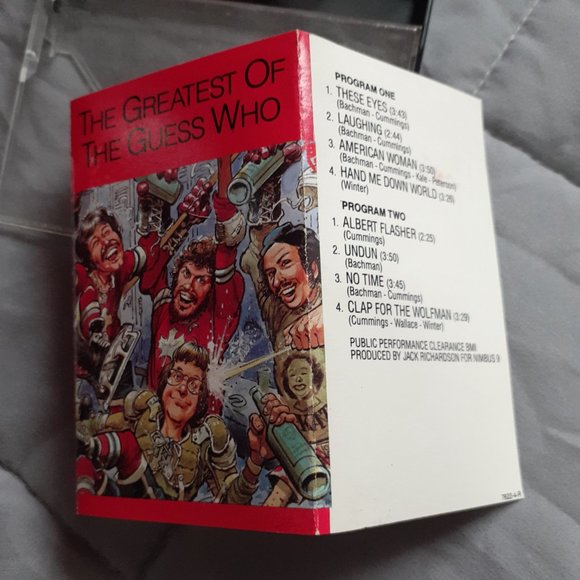 The Greatest of the Guess Who by The Guess Who Cassette Tested Tape - Picture 5 of 8